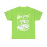 Cool Sports Cars Unisex Heavy Cotton Tee - Perfect for Car Enthusiasts