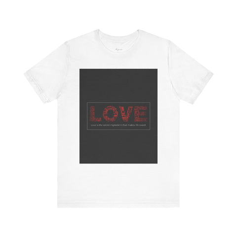 Love Quote Unisex Jersey Tee - Casual Comfort for Every Occasion