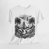 California Surf Vibes Unisex Heavy Cotton Tee