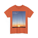 Sunrise Blessings Unisex Heavy Cotton Tee | Inspirational Quote T-Shirt