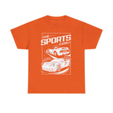 Cool Sports Cars Unisex Heavy Cotton Tee - Perfect for Car Enthusiasts