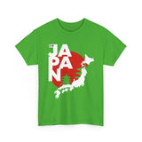 Japan Map Unisex Heavy Cotton Tee - Explore the Land of the Rising Sun