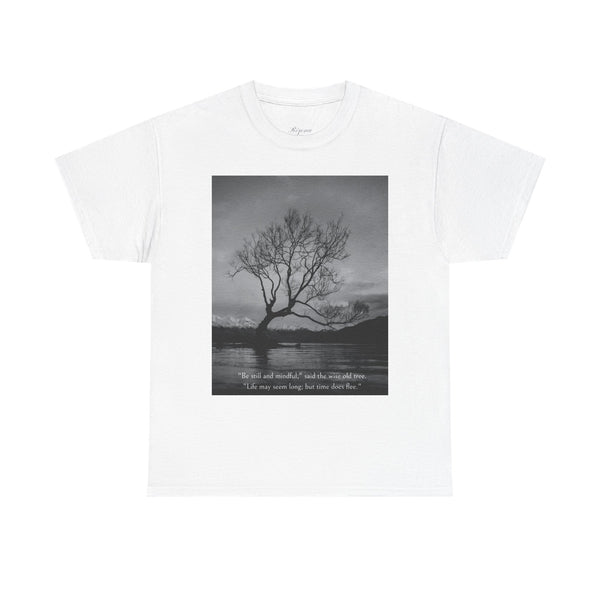 Inspirational Tree Quote Unisex Heavy Cotton Tee