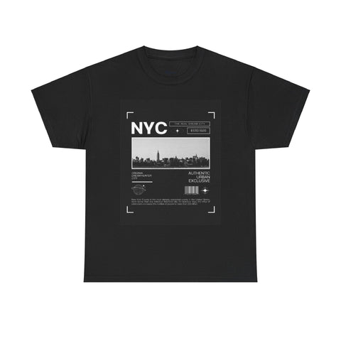 NYC Vintage Graphic Tee, Unisex Cotton Shirt, City Pride Gift, Urban Fashion, Streetwear Style, Travel Enthusiast Apparel