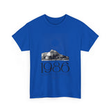 1986 Limited Edition Unisex Heavy Cotton Tee - Retro Graphic Tee for Casual Style