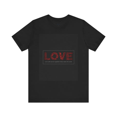 Love Quote Unisex Jersey Tee - Casual Comfort for Every Occasion