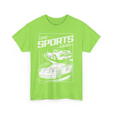 Cool Sports Cars Unisex Heavy Cotton Tee - Perfect for Car Enthusiasts