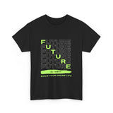 Inspirational Unisex Heavy Cotton Tee - "Build Your Dream Life"