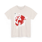 Japan Map Unisex Heavy Cotton Tee - Explore the Land of the Rising Sun