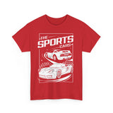 Cool Sports Cars Unisex Heavy Cotton Tee - Perfect for Car Enthusiasts